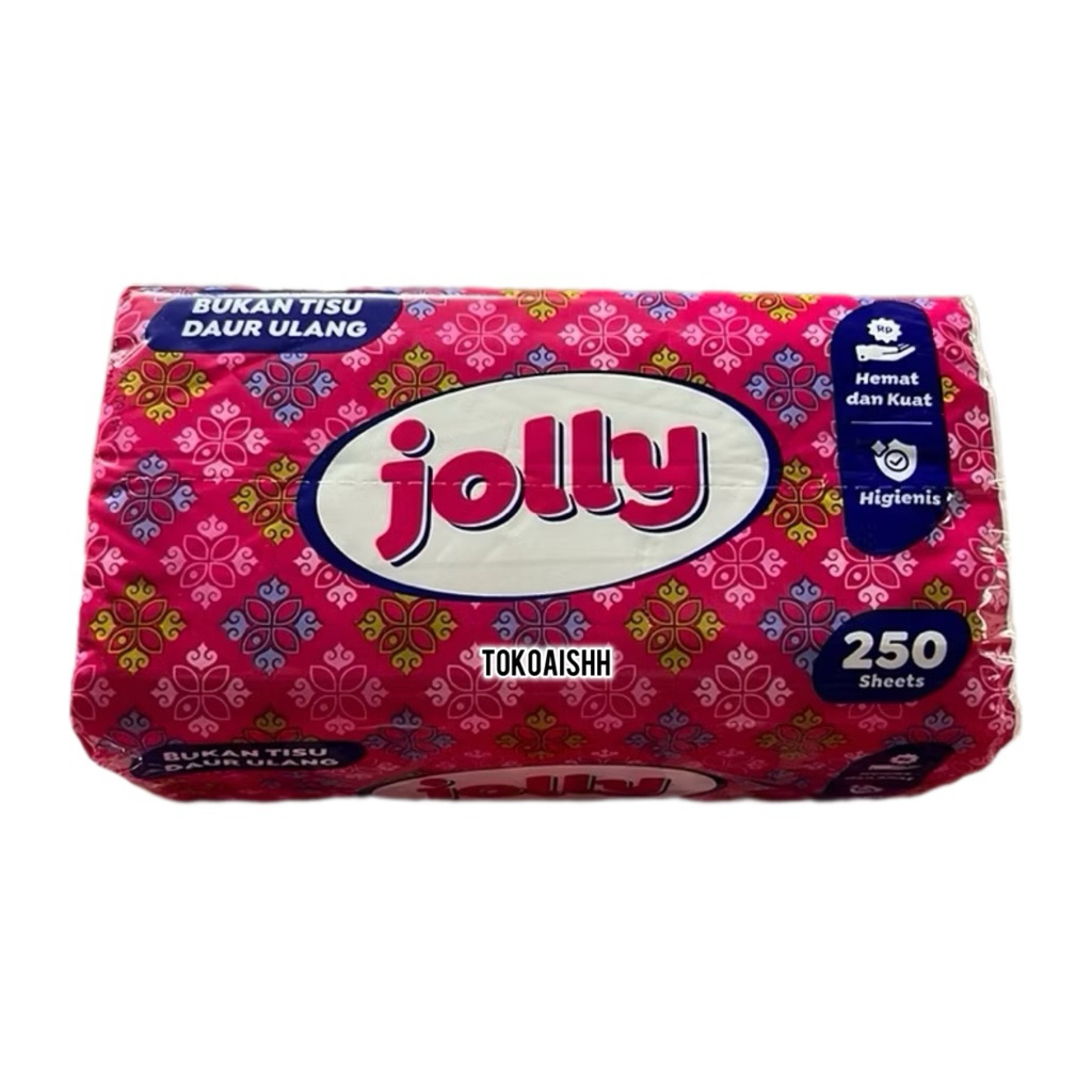 Jolly Tissue 250 แผ่น - กระดาษเช็ดหน้า jolly 250 (2 Ply) - ทิชชู่ jolly - ทิชชู่ jolly - ทิชชู่ joli