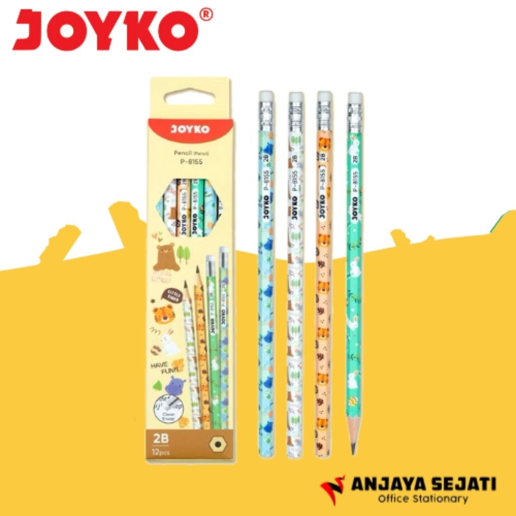 ดินสอ Joyko P-8155 2B | Perlusin Perlusin