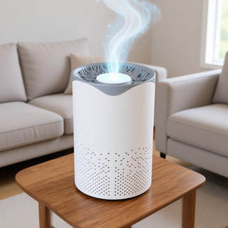 Air Purifier Pembersih Udara Kotor HEPA Filter Cahaya UV Tanpa Bising 360 Degree