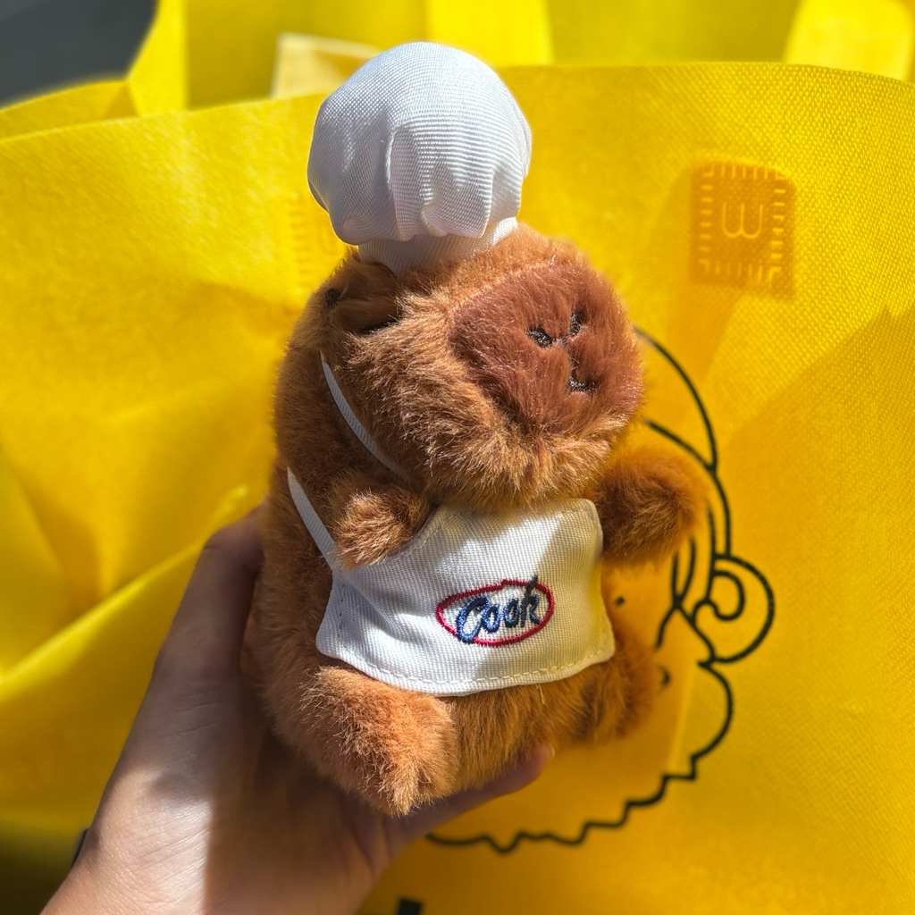 GANTUNGAN Beard Papas Merch Capybara ที่แขวนกระเป๋า
