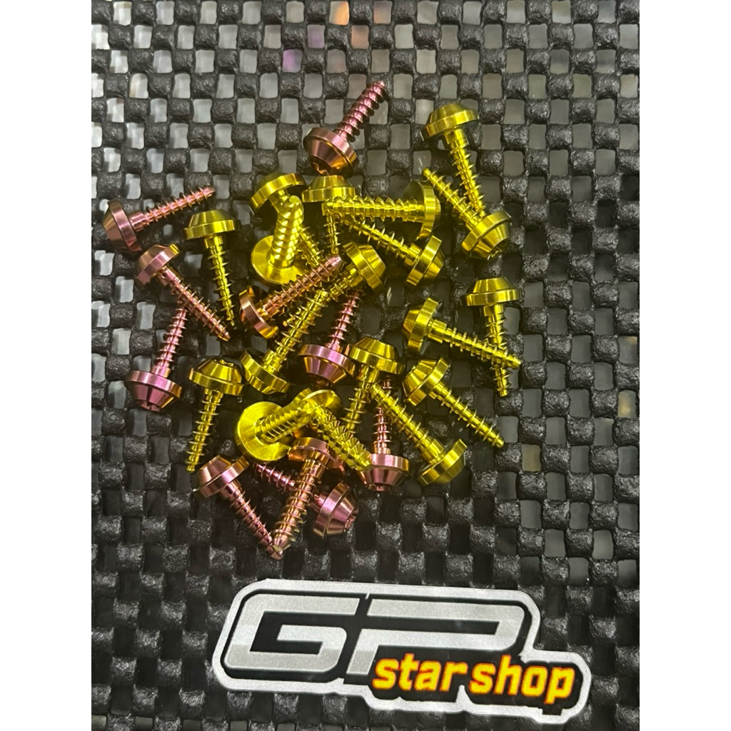 BOLT TITANIUM ROUGH BOLT HONDA BODY