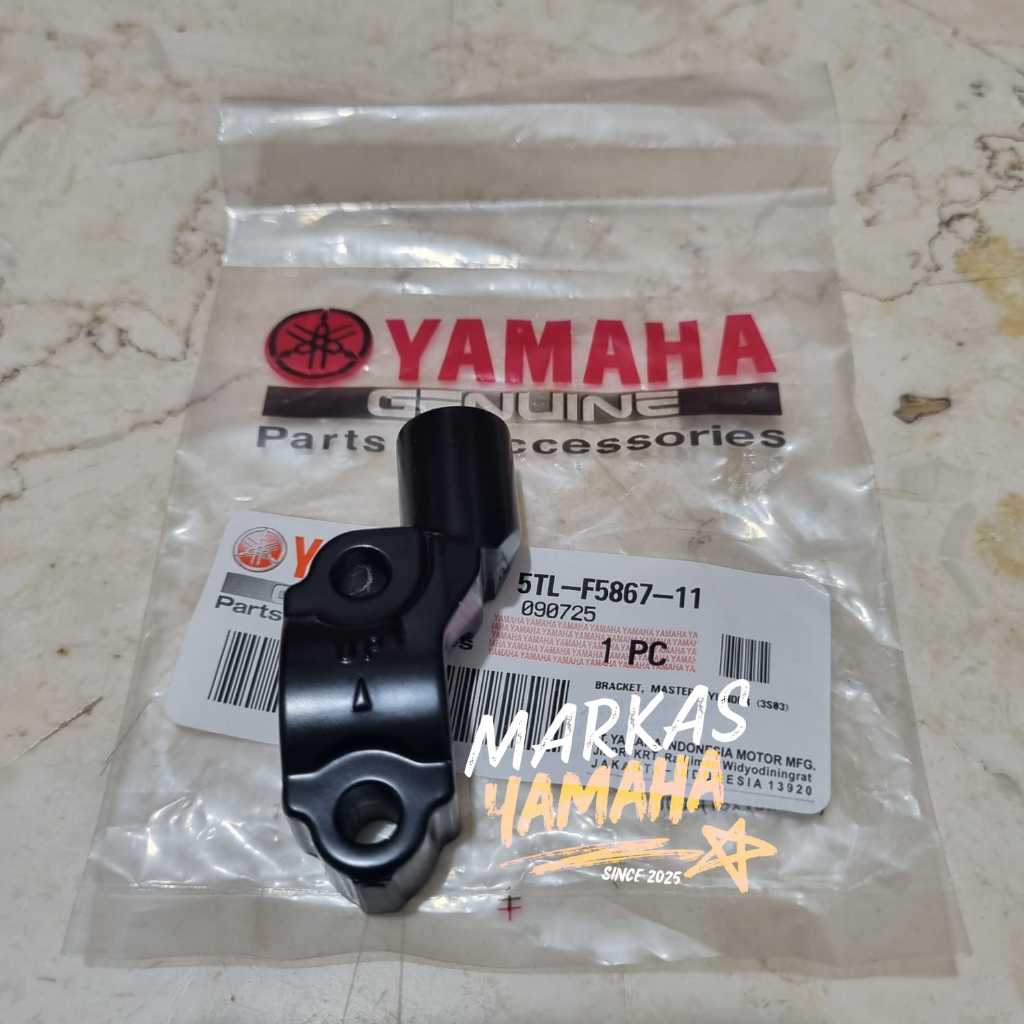 ขายึดกระจกขวา ขายึดเบรกหน้า Master Clamp Nmax Aerox Lexi Mio 5TL-F5867-11 Ygp ขายึดกระจกมองหลัง