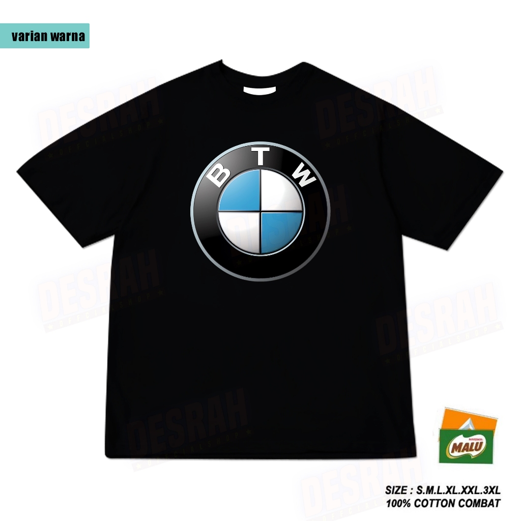 เสื้อยืด parodi คอตตอนพรีเมียม BTW 30s และ 24s