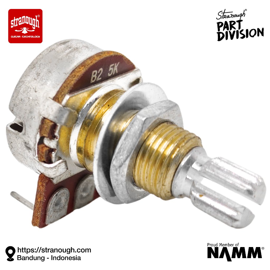 25k B Mini Potentiometer (สําหรับวงจรที่ใช้งาน/ปิ๊กอัพ)