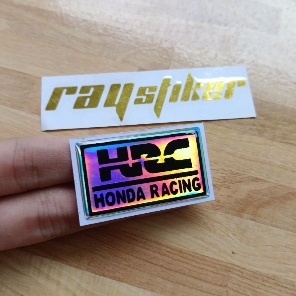 HRC CLOSED RAISED EMBLEM HOLOGRAM สติ๊กเกอร์