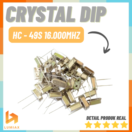 Crystal Dip 49S 16,000Mhz 16,000Mhz 16,000 Mhz 16,000 Mhz