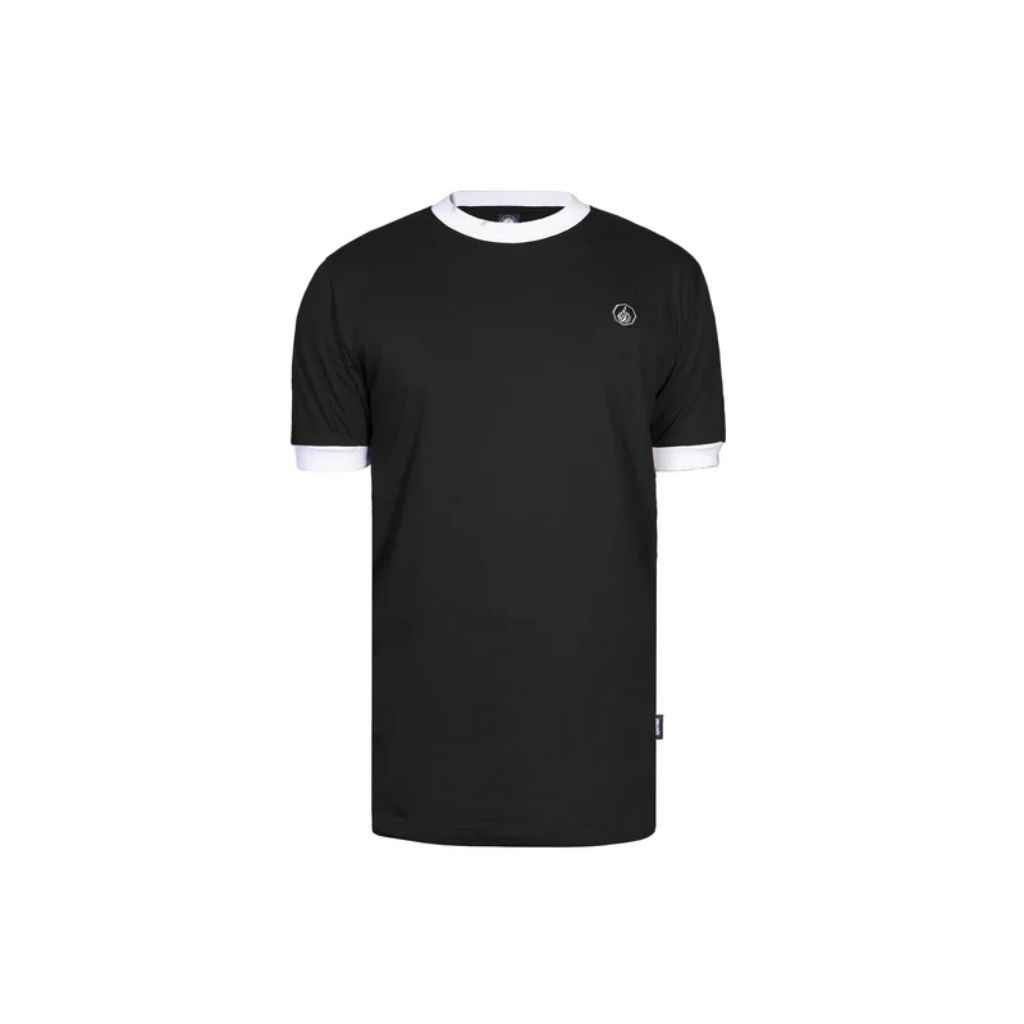 เสื้อยืด Prung Arnel Ringer สีดํา Ringer