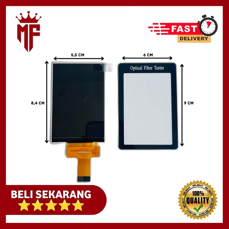 LCD OTDR/MINI OTDR 24 PIN INCLUDES กระจก LCD ดั้งเดิม