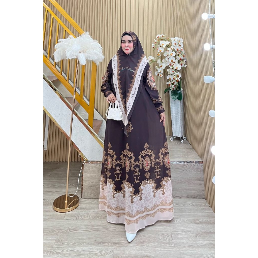 ซีรีส์ Syari Gamis Farahana ล่าสุด By Charissa Syari / Contemporary Syari Gamis / หรูหรา Syari Gamis