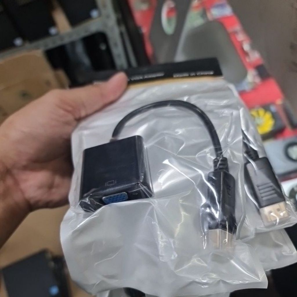Displayport เป็นตัวแปลง vga
