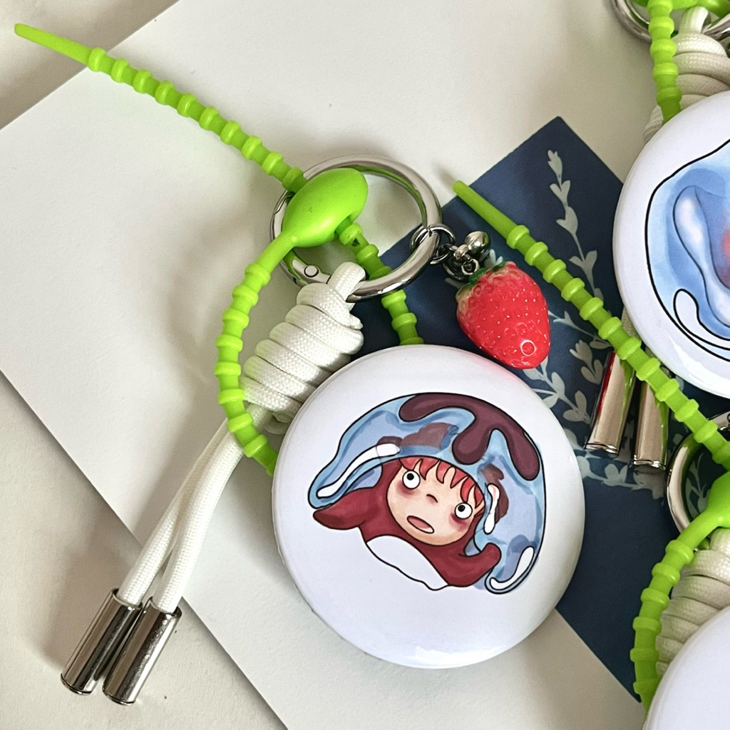 GANTUNGAN PONYO BAGCHARM โดย Cest แรงบันดาลใจจาก Ghibli Studies/ PONYO KEYCHAIN/ PONYO KEYCHAIN/ PON