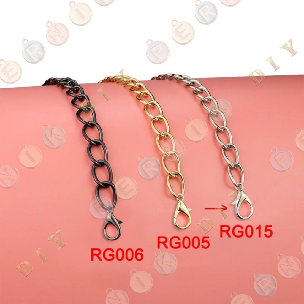 อุปกรณ์เสริมโซ่กระเป๋า NEKEL - Rante R015 / RG015 (โซ่+ไกตัน) - โซ่ผู้หญิง (IMPORT)