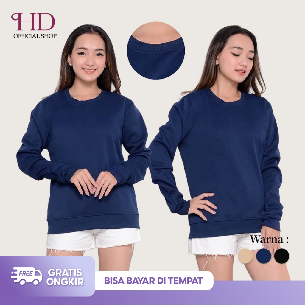 HD - Womens Plain Sweater - Basic Sweater Plain Oversize Sweater ML XL sweater04