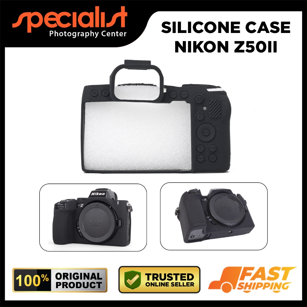 เคสซิลิโคนสําหรับกล้อง Mirrorless Nikon Z50 II เคสซิลิโคนกล้อง Nikon Z50 II