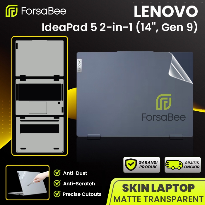 FORSABEE - ตัวป้องกันหน้าจอสําหรับ Lenovo IdeaPad 5 2in1 แล็ปท็อป 2-in-1 14IRH9 14IRU9 Anti-Scratch 