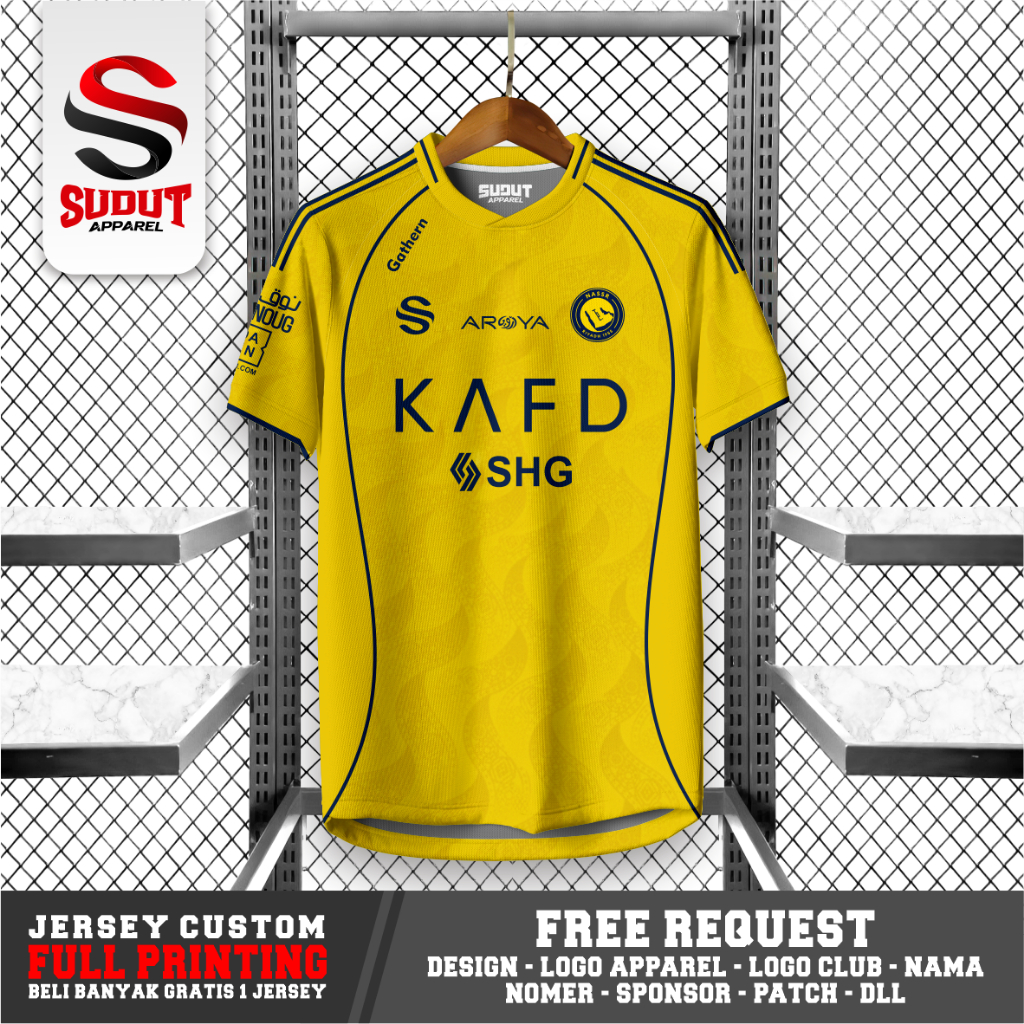 FANTASY ANSR HOME SPORT CUSTOM JERSEY 25-26 พิมพ์เต็ม I ฟรี NAME & NUMBER I CORNER APPAREL
