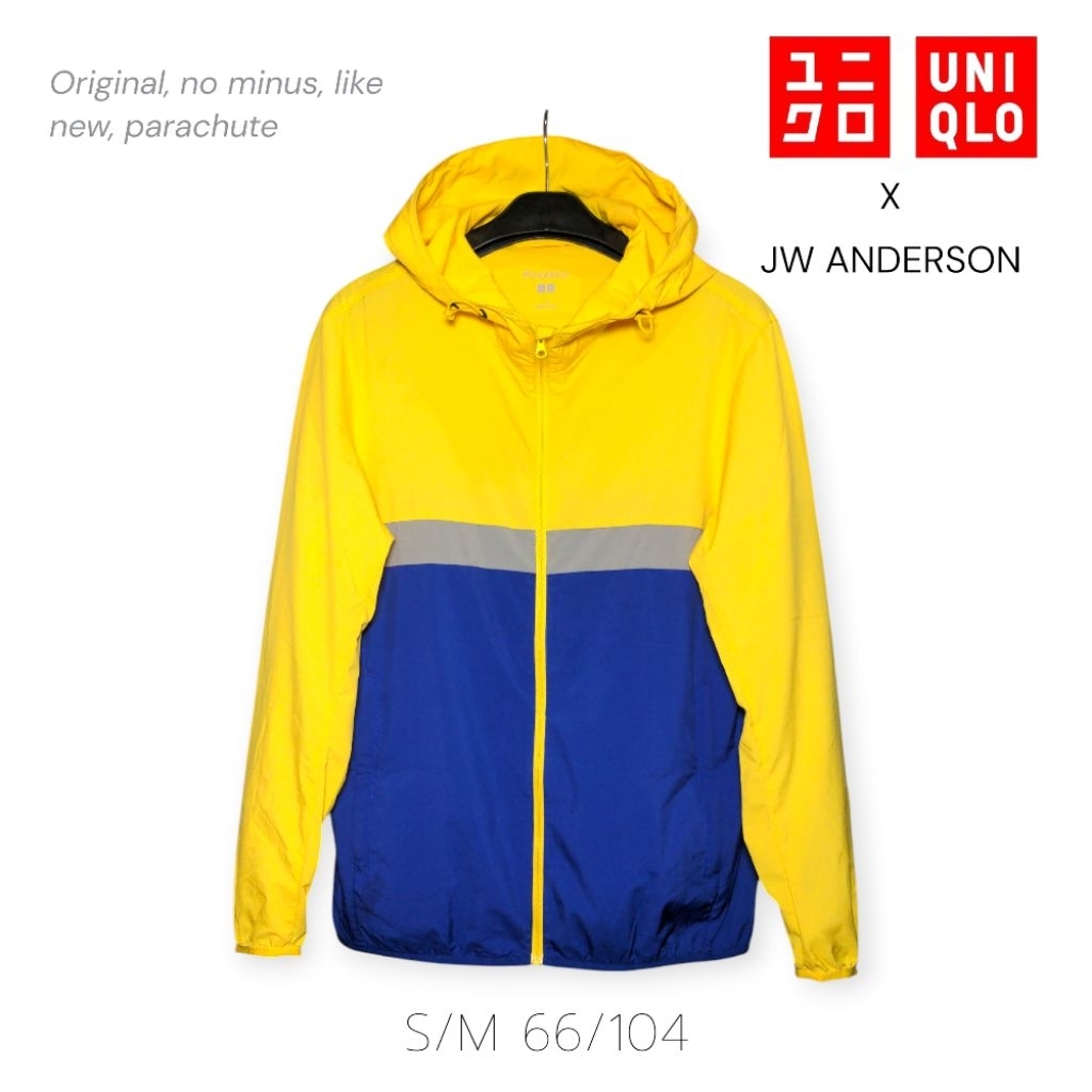 UNIQLO x JW Anderson เสื้อกีฬาต้นฉบับสําหรับวิ่งออกกําลังกายทุกวันไซส์ MS