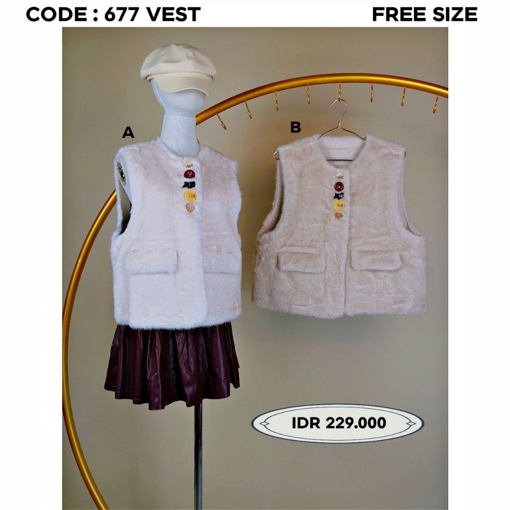 677 VEST************