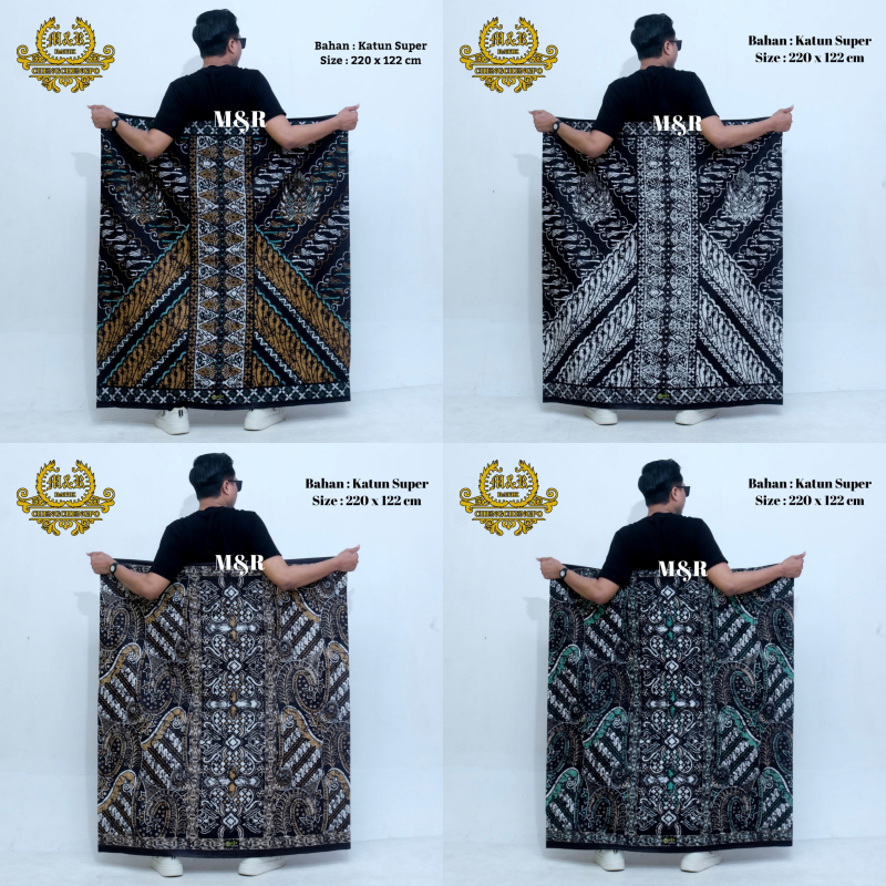 KATUN Batikans - Gus Iqdam Sarong Gus Iqdam Series Batik Sarong Super Premium Cotton Batik Sarong Or