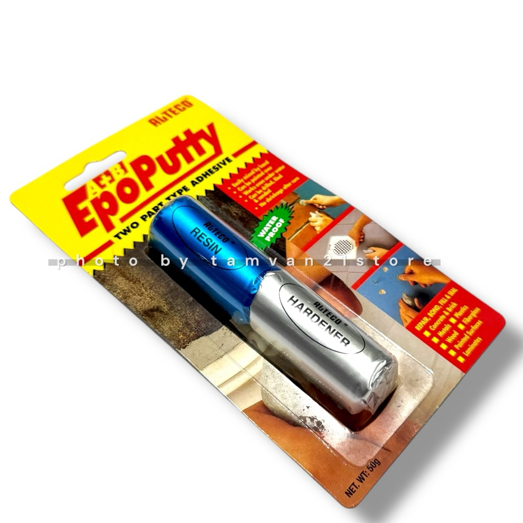 EPOPUTTY ORIGINAL HEAT RESISTANT PORTING GLUE 50GR