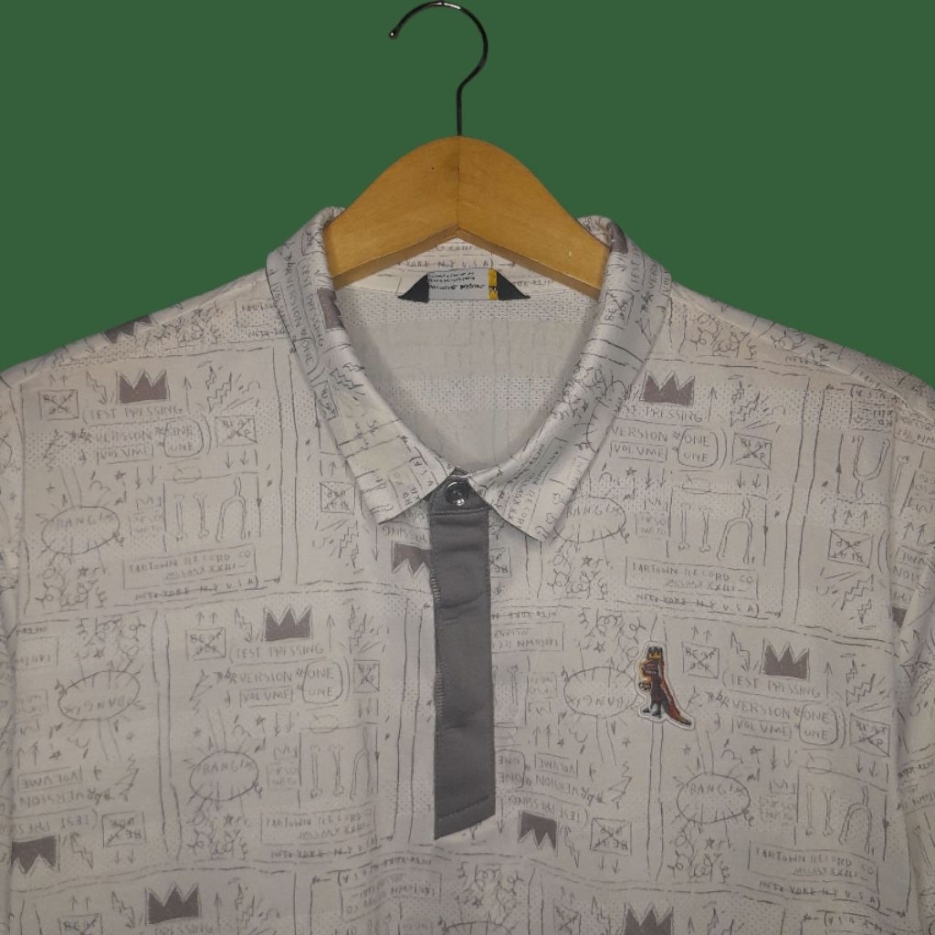 JMB AOP เสื้อยืดคอปกกีฬาผู้ชายกีฬาผู้ชาย