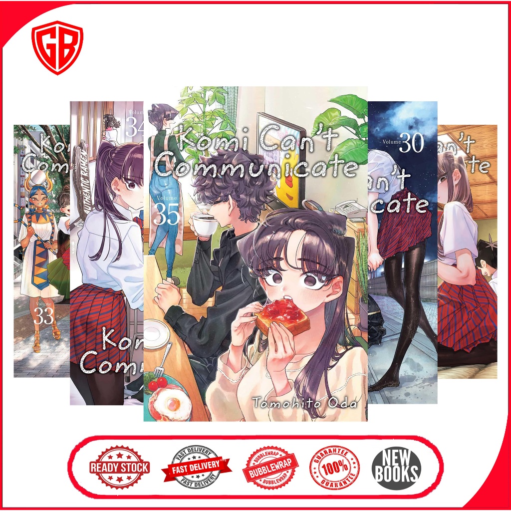 Komi Can't Communicate, 35 Book series by Tomohito Oda (English)