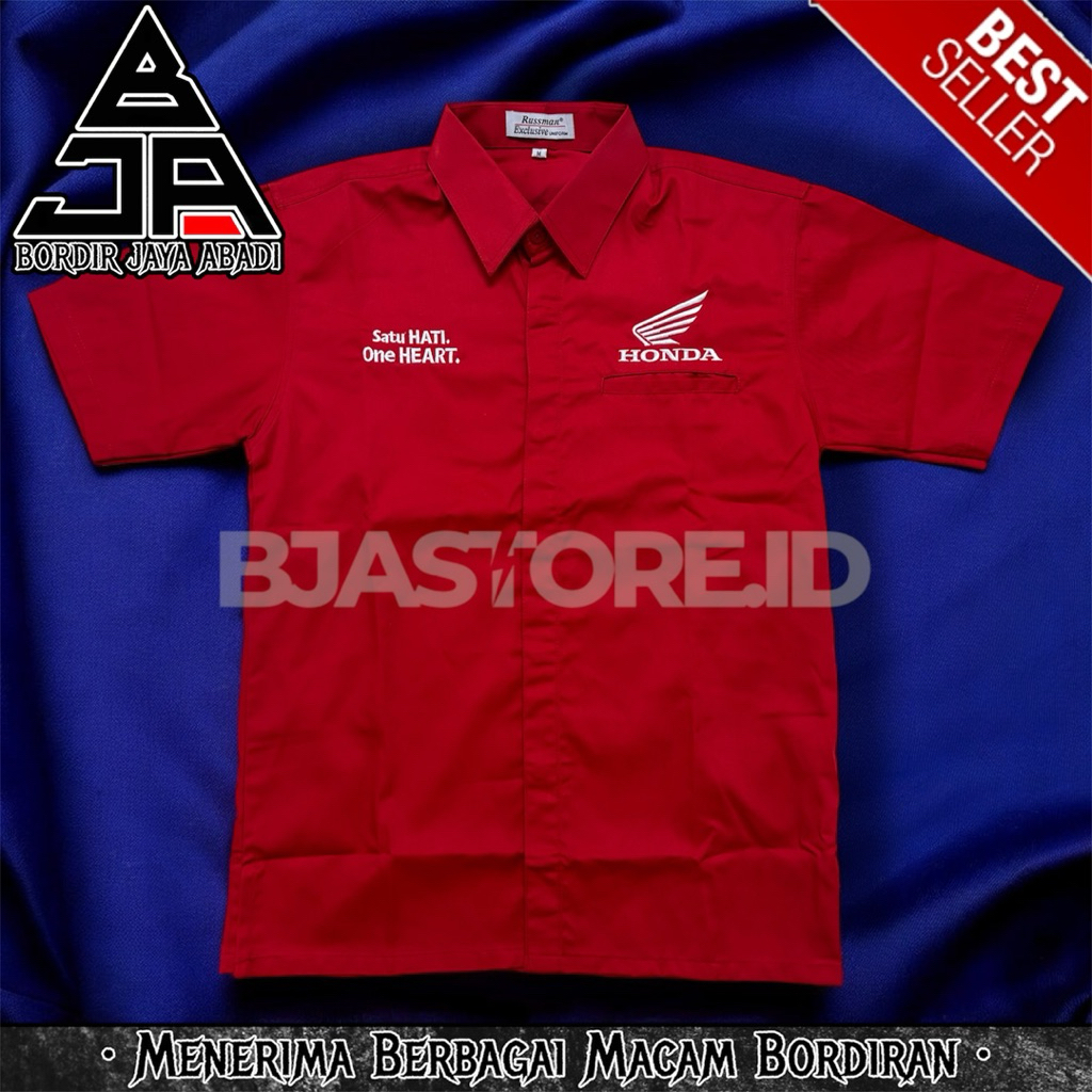 MERAH Honda One Heart One Heart K1 เสื้อสีแดง