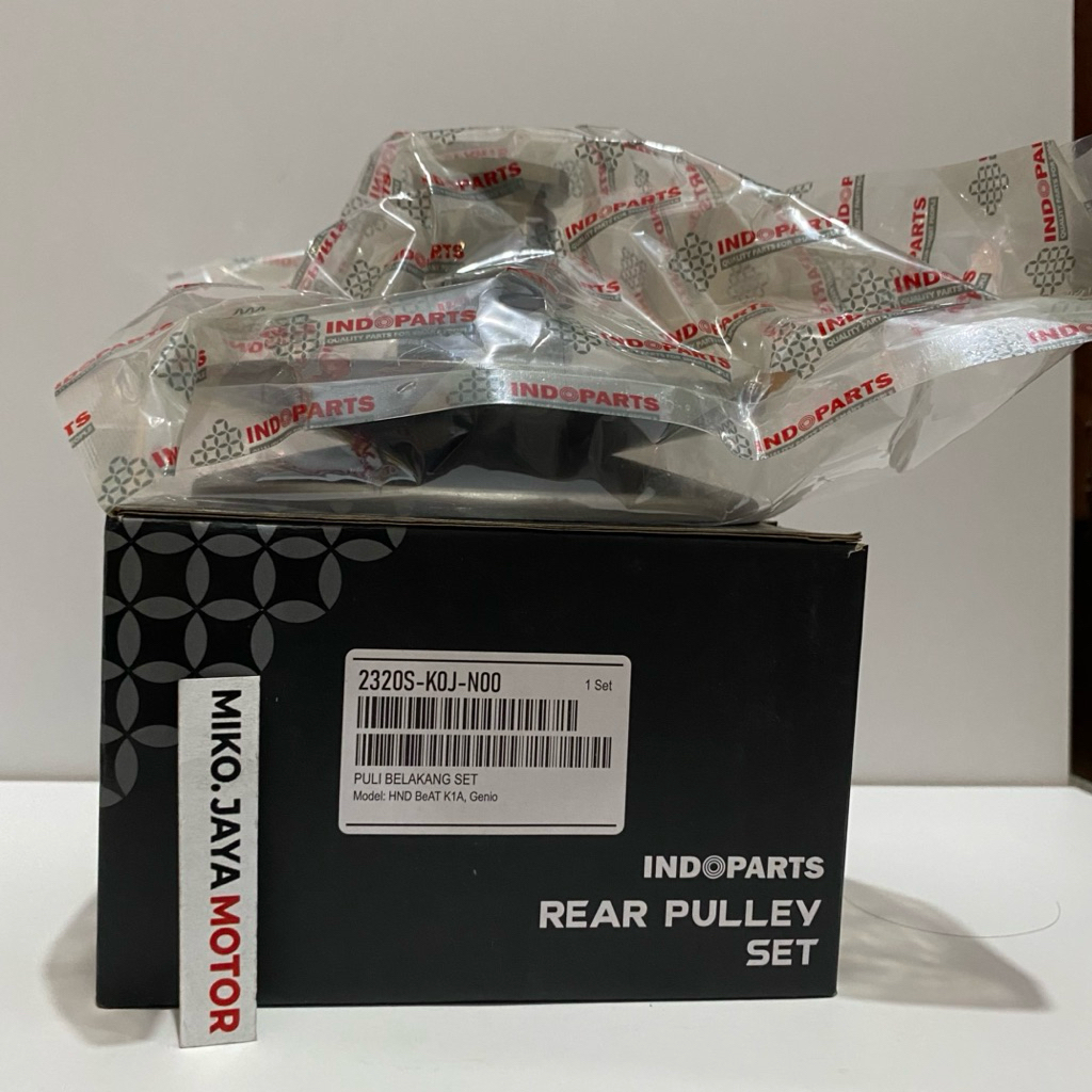 ด้านหลัง PULLY PULLY REAR PULLEY 2320S-K0J-N00 GENIO BEAT LED K1A ORIGINAL INDOPARTS