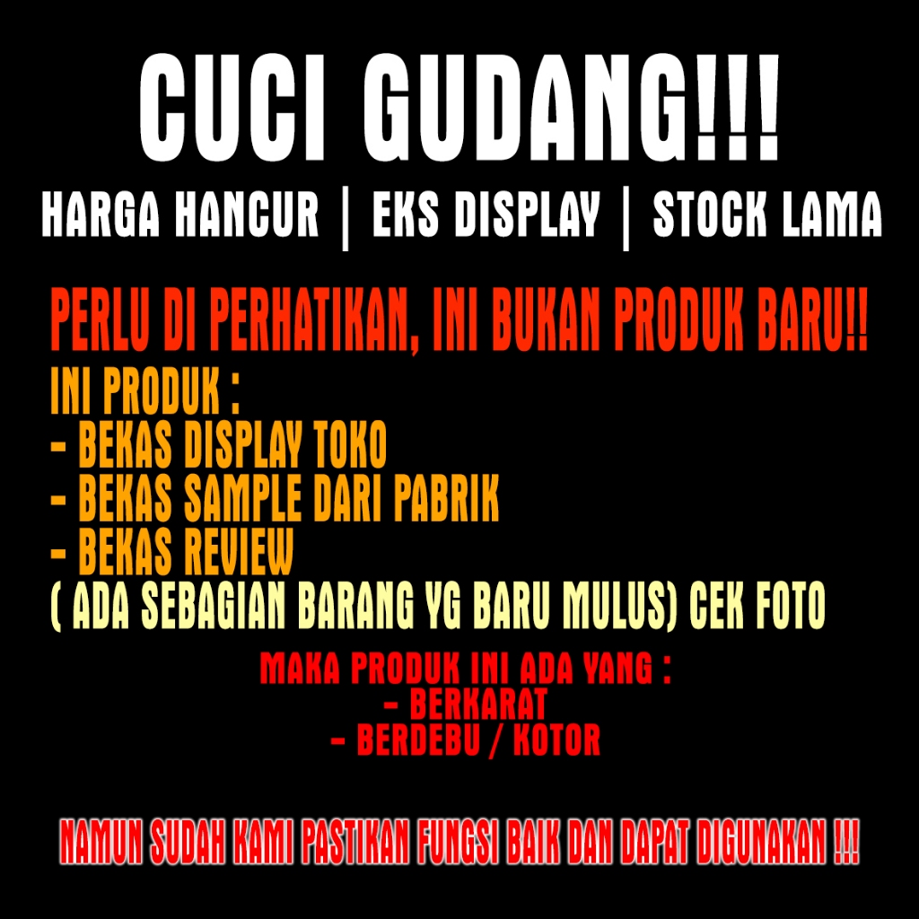 WAREHOUSE EKS DISPLAY REVIEW และขายสต๊อกเก่าที่ A LOSS