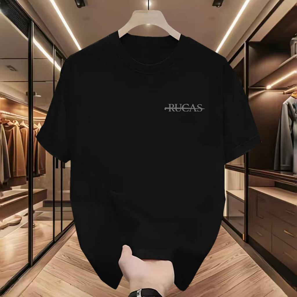 RUCAS เสื้อยืดลําลองสําหรับผู้ชายดีไซน์ RUCAS