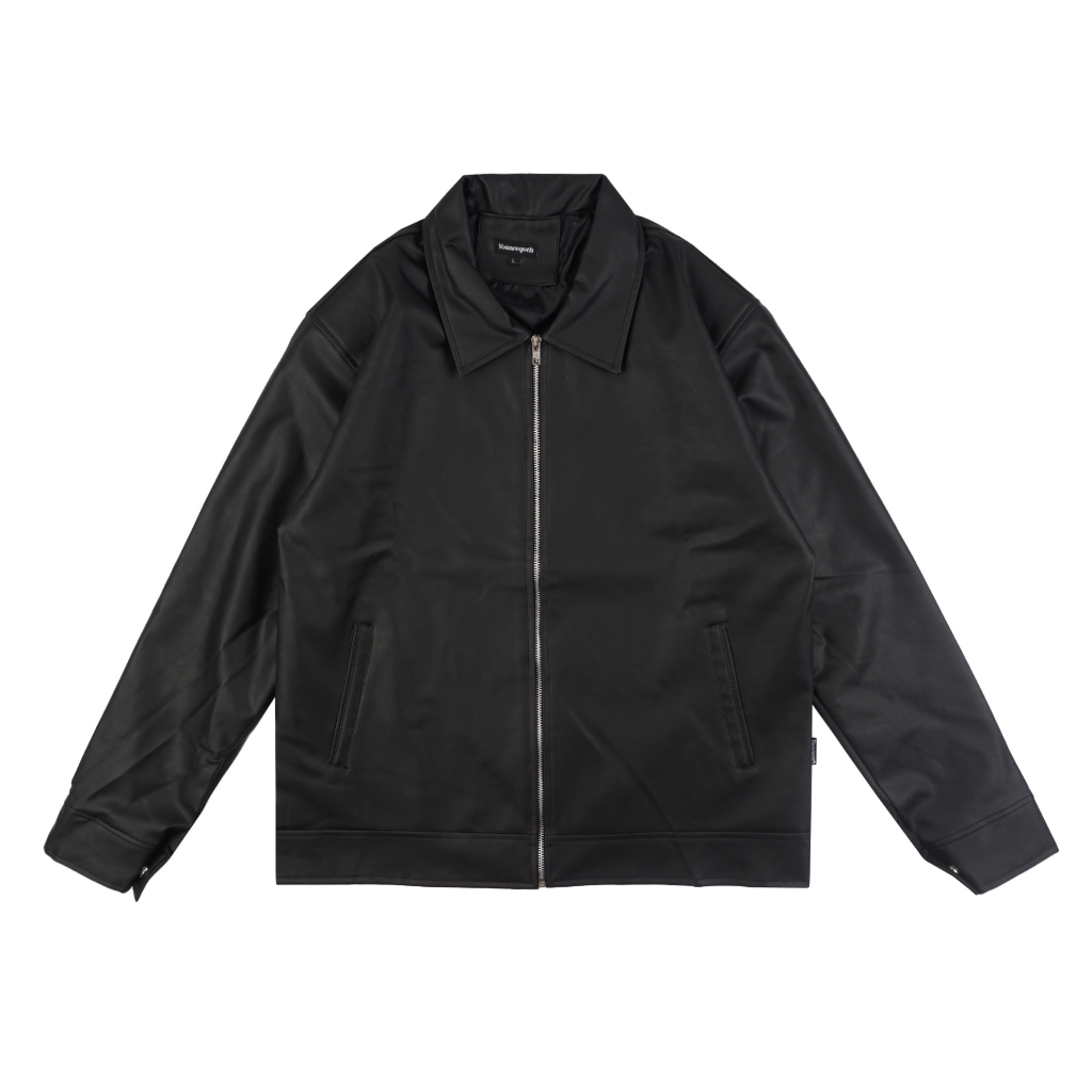 QOTH - Work Jacket Leather Synthetic Leather Jacket