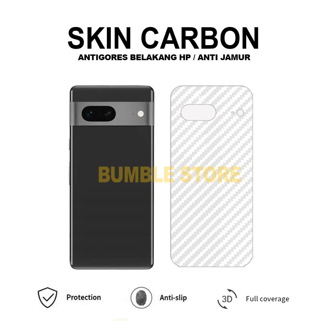 Bumble - Back Anti-Scratch / Anti-Scratch Carbon Skin Google Pixel 7 Google Pixel 7A Google Pixel 7 