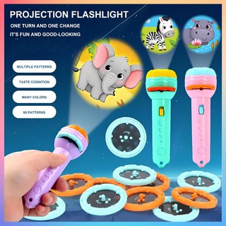 Mainan Anak Senter Proyektor / Fun Flashlight / Mainan Proyektor Gambar / Mainan Edukasi Miczson