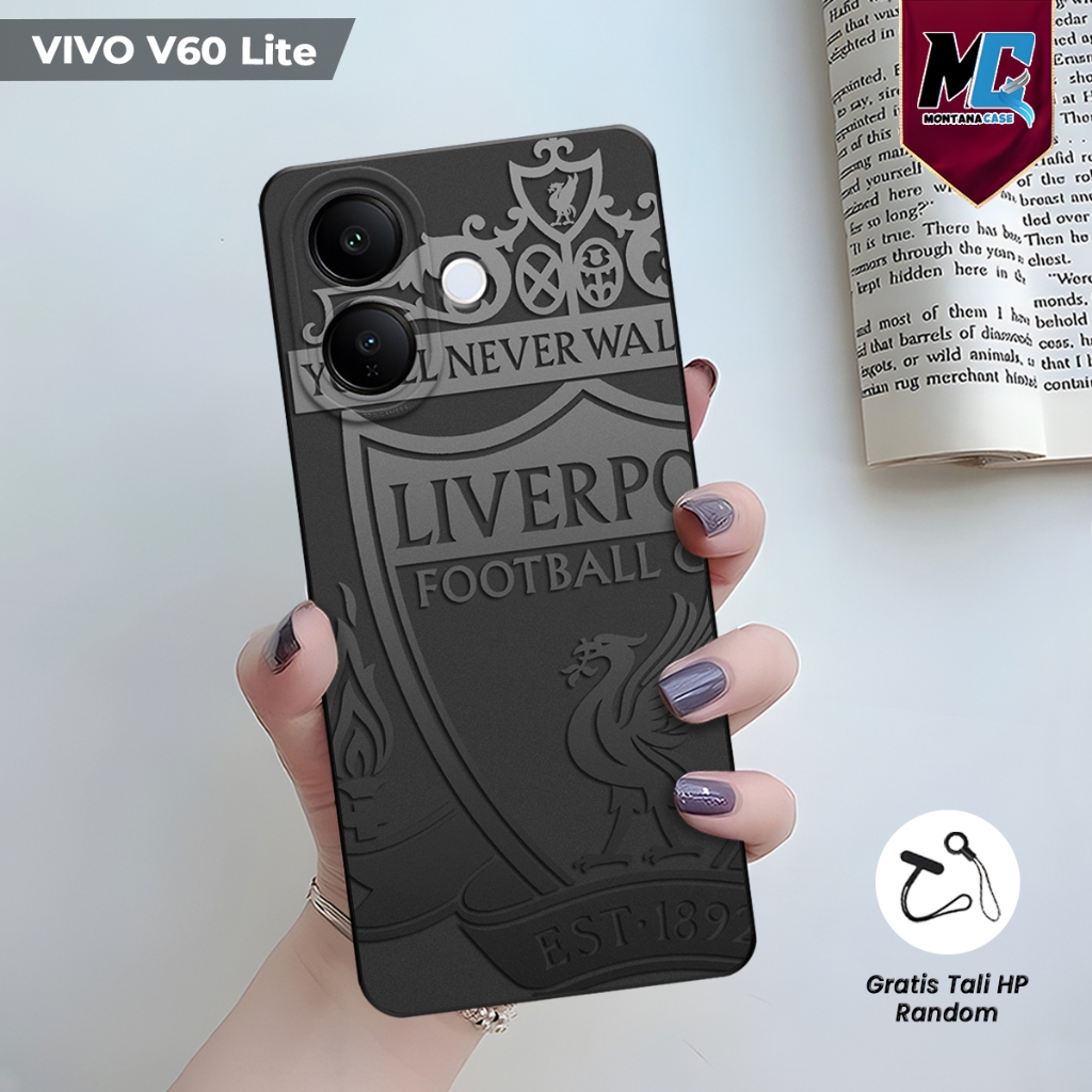 HP Softcase Vivo V60 Lite / V50 Lite V50 / V40 V40 Lite Liverpool Motif | Macaron pro เคสป้องกันกล้องสําหรับ Vivo V60 UV Printing ฟรีอุปกรณ์เสริมสายรัดสุ่ม | เคส Vivo V Series เคส Montana ทุกประเภท