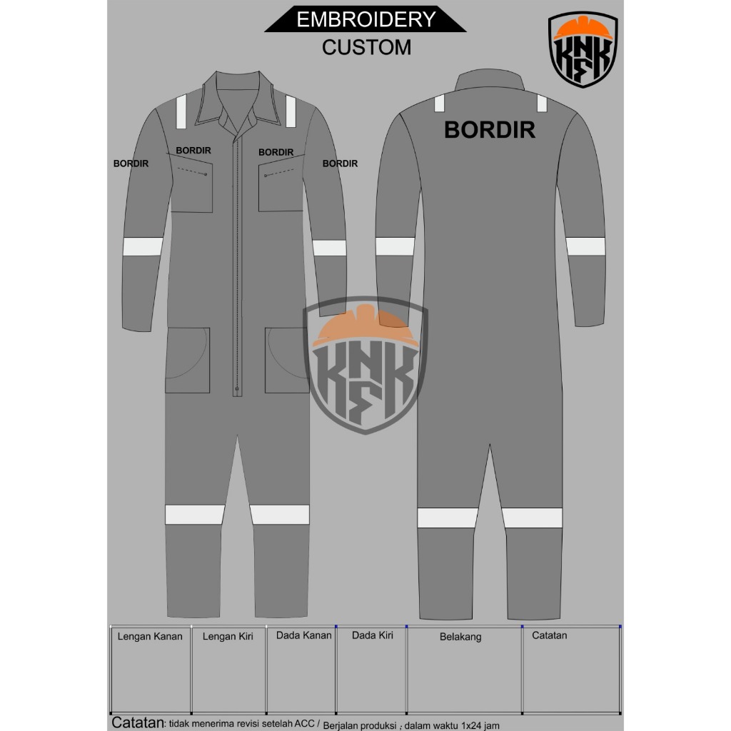 JETSTAR CUSTOM EMBROIDERY สวมใส่แพ็ค (3 ตัวชี้) หน่วยและขายทั้งหมด