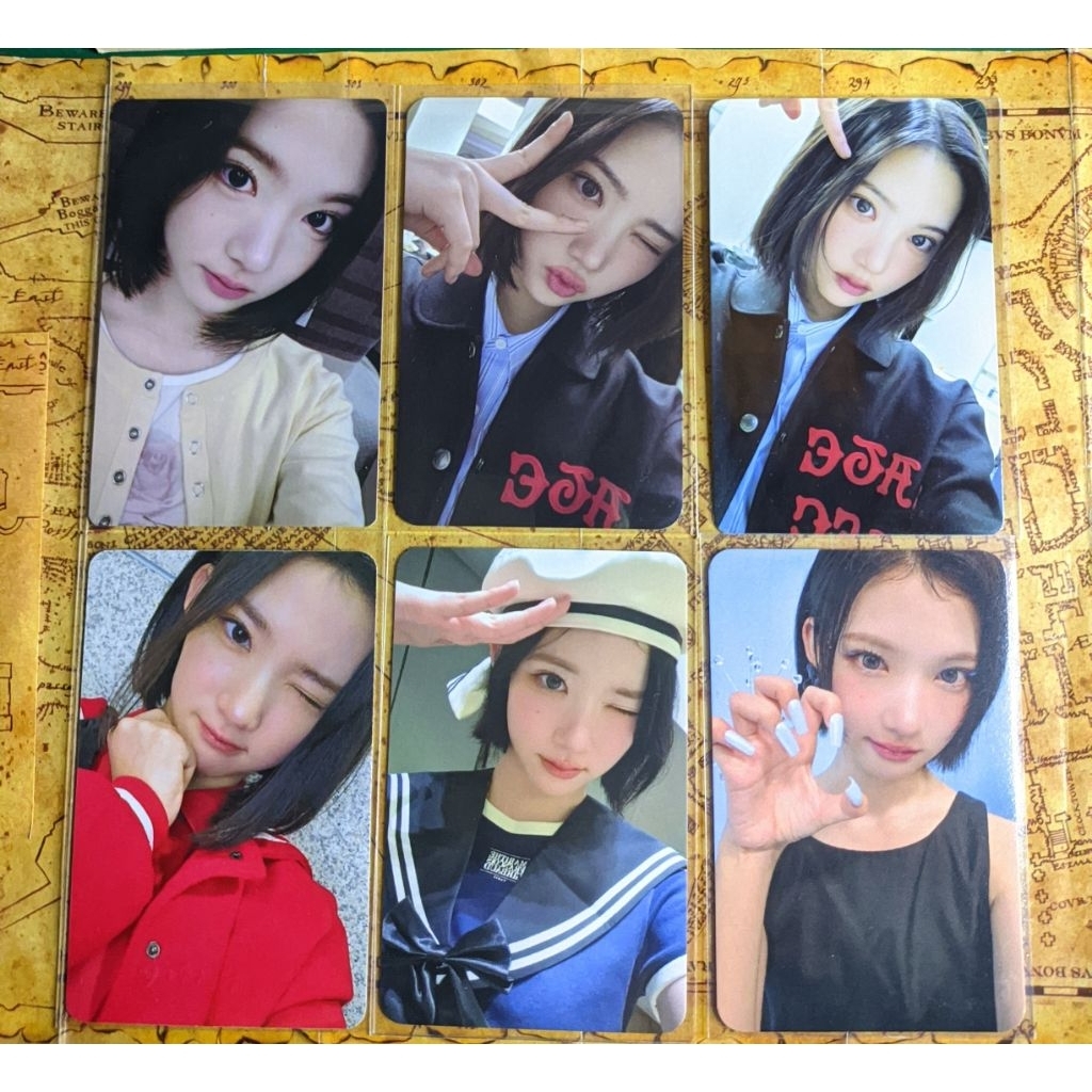 (อย่างเป็นทางการ) Photocard hearts2hearts aab Jiwoo