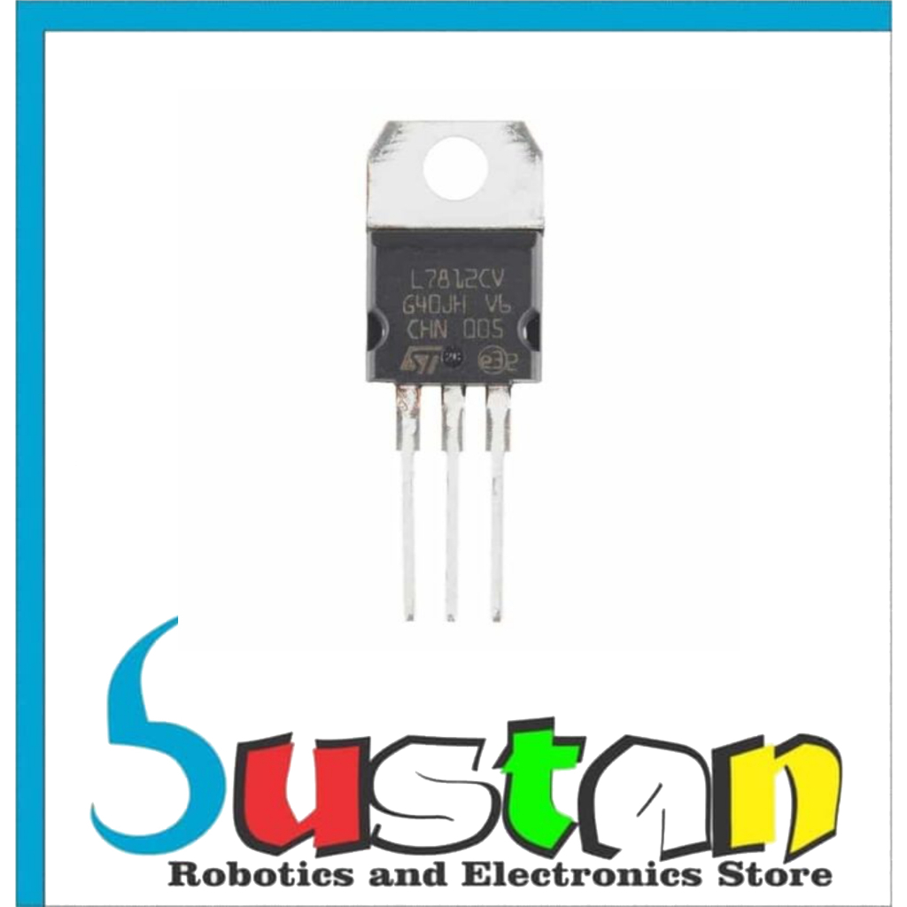 IC REGULATOR L7812CV 7812 7812 7812 รวมอยู่ด้วย CIRCUIT VOLTAGE TO -220