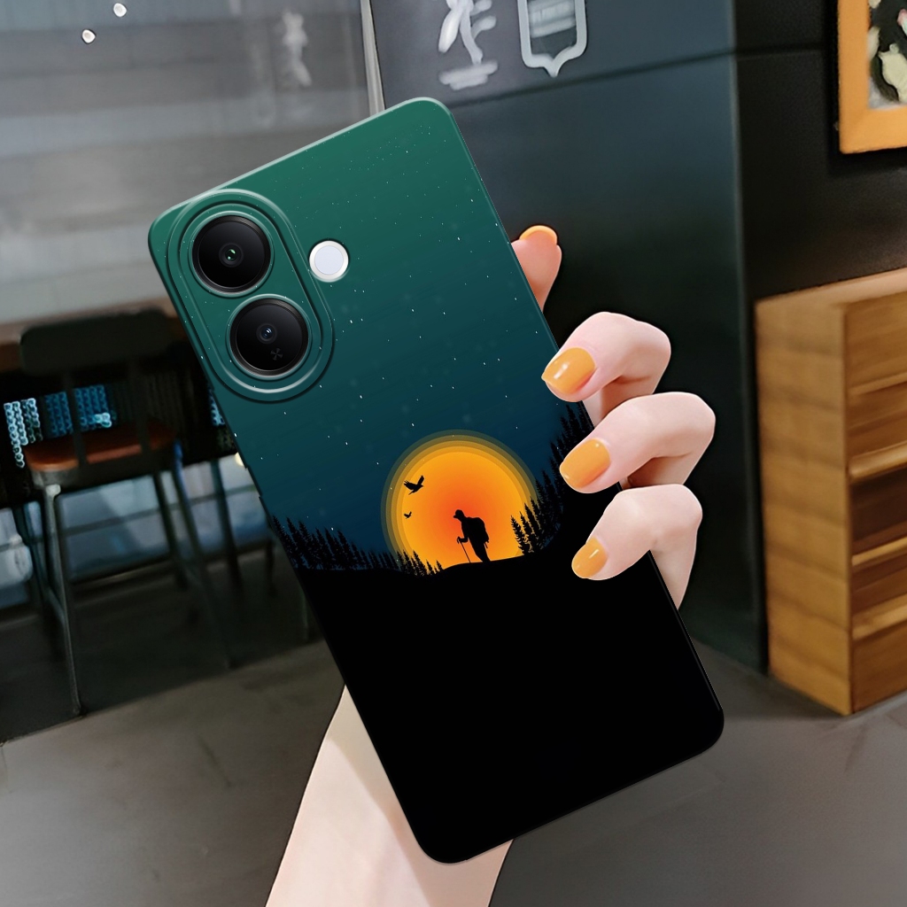 HP ล่าสุด iQOO Z10R 5G 2025 Softcase - เคสพระจันทร์แฟชั่น - เคส iQOO Z10R 5G 2025 - เคส Pro Camera S