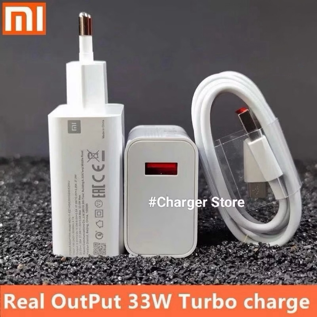 Travel Charger Xiaomi Redmi 12c / 10 10A 33W 67W 120W Redmi Note 10 Redmi 9 Redmi 9a Redmi 9c - Fast