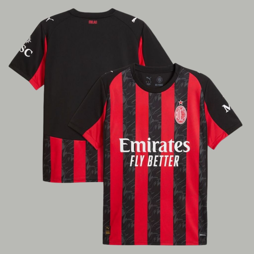 Acmilan Home Jersey 2025/2026 Go To Thailand