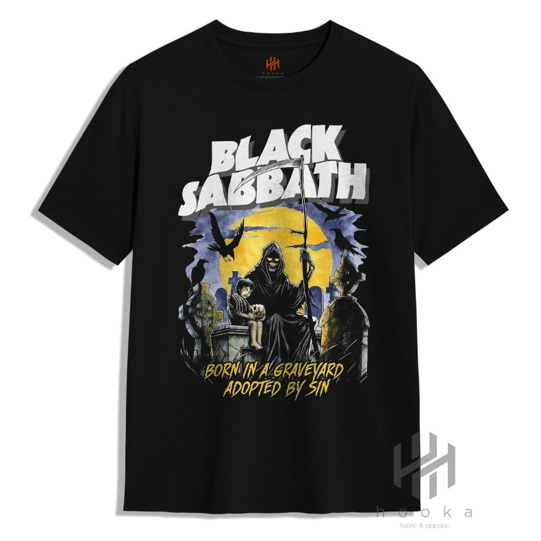KATUN Black Sabbath Hooka Premium Combed Cotton T-Shirt
