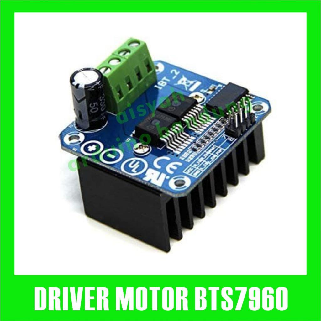 BTS7960 BTS7960B 43A Driver Motor – โมดูลควบคุมรถจักรยานยนต์แบบถอดสูง