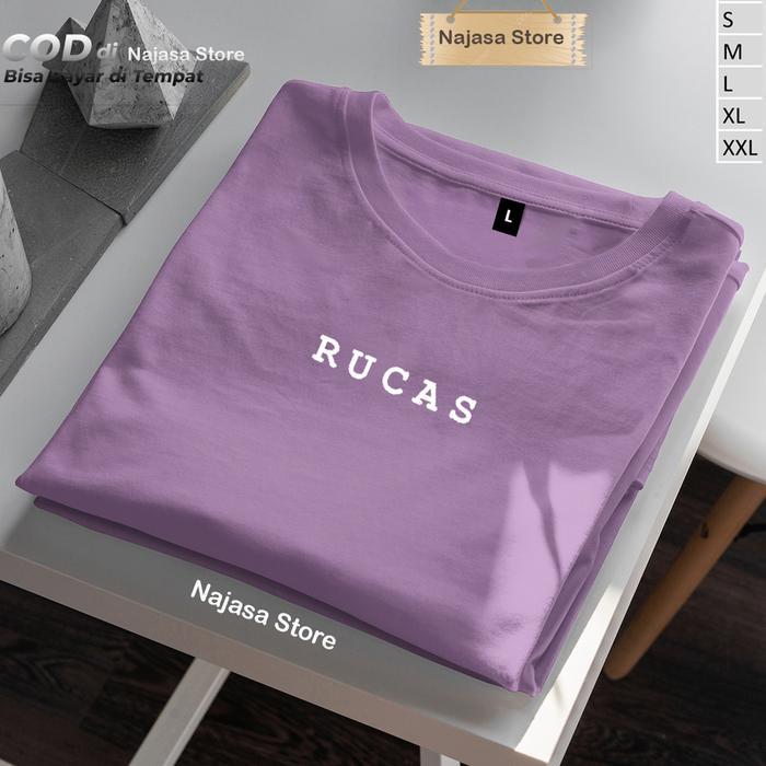 RUCAS Official Mens T-shirt RUCAS Cotton 100% Premium Casual Fashion