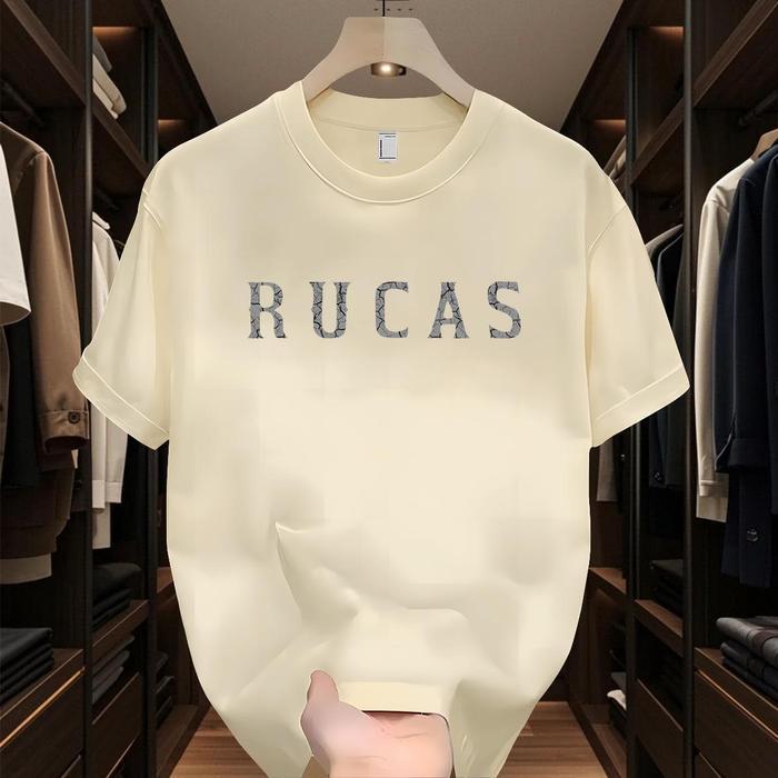 RUCAS Official Mens T-shirt RUCAS Cotton 100% Premium Casual Fashion
