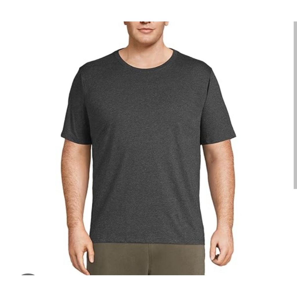 เสื้อยืด LANDS END CHARCOAL ดั้งเดิม