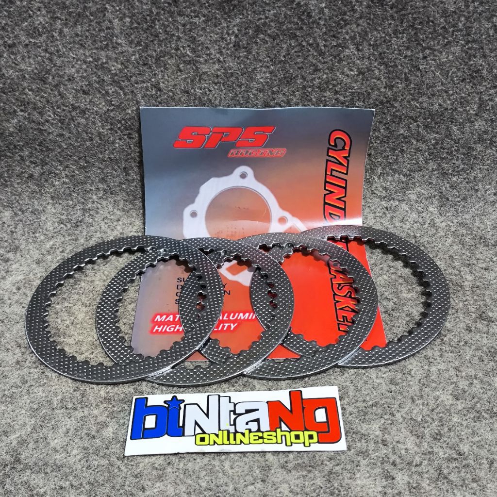 จานคลัทช์ FRICTION PLATE SP5 KLX 150 KHARISMA KX 85 SUPRA X 125 KPH DTRACKER 150 Y125Z