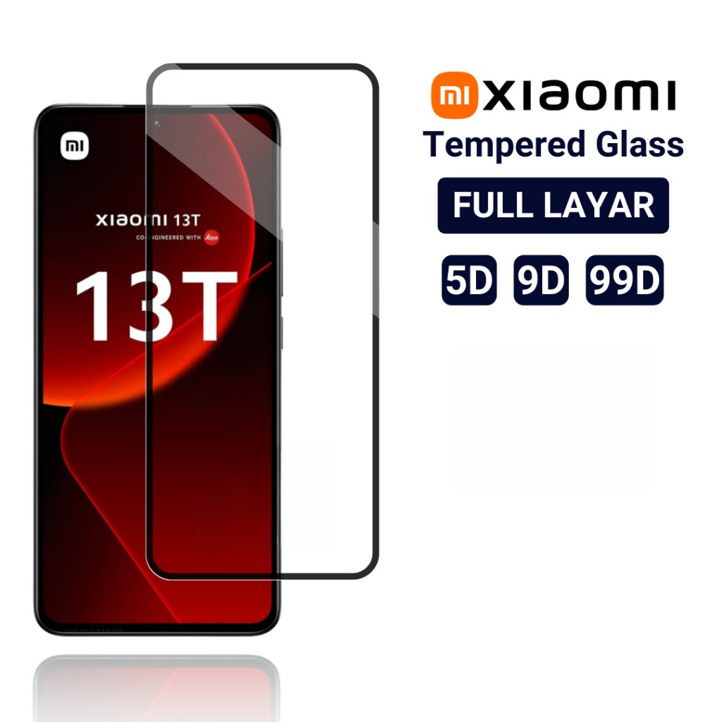 LAYAR 9DกระจกนิรภัยXiaomi 5x A1 8 Lite 9 9x 9 Pro 9 Lite 9T 9T Pro 10i 10 Lite 10T 10T Pro 10T Lite 