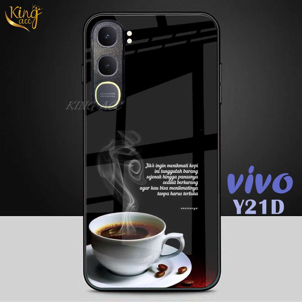 HP Glitter Glass เคสโทรศัพท์สําหรับ Vivo Y21D Y31 - Vivo Y21D Y31 เคสโทรศัพท์ - K35