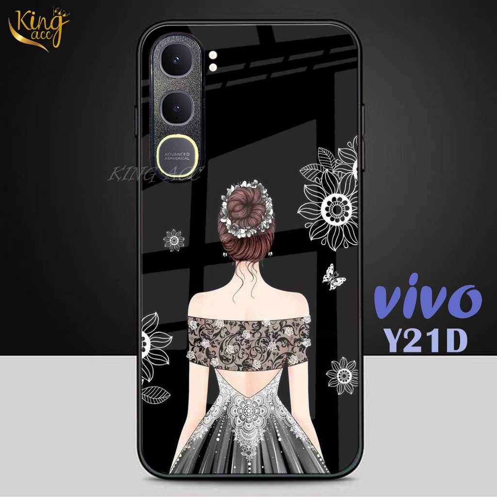 HP Glitter Glass เคสโทรศัพท์สําหรับ Vivo Y21D Y31 - Vivo Y21D Y31 เคสโทรศัพท์ - K36
