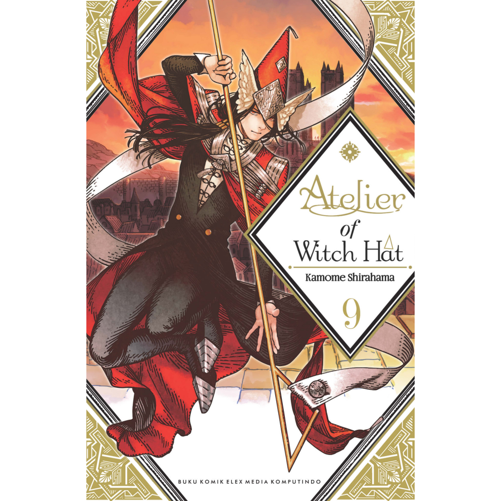 Gramedia Makassar - ATELIER OF WITCH HAT 09